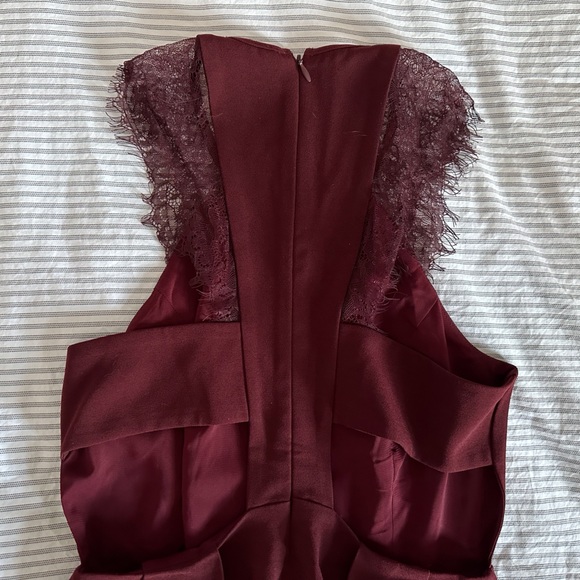 Maroon skater dress - Picture 4 of 5